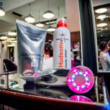 Load image into Gallery viewer, 3 pc Set Time Master Pro LED with Promoter Collagen Gel and Hudsony Mist - European Beauty by B