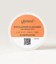 Load image into Gallery viewer, GlyMed+ Exfoliating Cleanser with salicylic acid