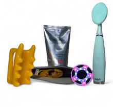 Cargar imagen en el visor de la galería, Time Master Pro LED with Promoter Collagen Gel and free Face Sonic
Brush