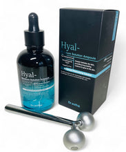 Load image into Gallery viewer, Dr.esthe Hyal Moisture Solution Ampoule 150ml with free roller face massager - European Beauty by B