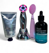 Load image into Gallery viewer, 4pc Package Time Master Pro LED with Collagen gel and Hyal Moisture Solution Ampoule