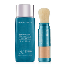 Load image into Gallery viewer, Colorescience Face Shield SPF 50 + Brush Custom Duo