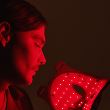 Load image into Gallery viewer, Omnilux Men LED Flexible Light Therapy Mask with proven results
