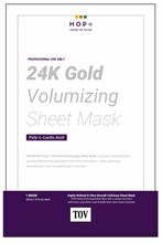 Load image into Gallery viewer, TOV House of PLLA HOP+ 24k Gold Volumizing Sheet Mask 5pc