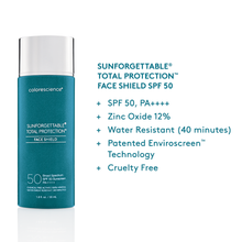 Cargar imagen en el visor de la galería, Colorescience Sunforgettable® Total Protection® Face Shield Classic SPF 50