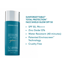 Cargar imagen en el visor de la galería, Colorescience Sunforgettable Total Protection Face Shield Glow SPF 50