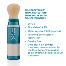 Load image into Gallery viewer, Colorescience Sunforgettable® Total Protection® Sheer Matte SPF 30 Sunscreen Brush