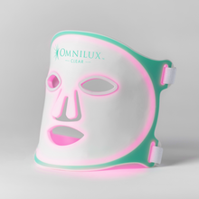 Load image into Gallery viewer, Omnilux Clear LED Flexible Light Therapy Mask with proven results.