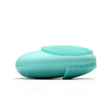 Load image into Gallery viewer, Hello Glow! MY DERMATICIAN Vibrating Sonic Care Facial Cleansing Brush Teal