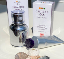 Load image into Gallery viewer, CAVIPLLA O2 Multi Serum with Promoter Repair Cell Cream and free LED Light - European Beauty by B