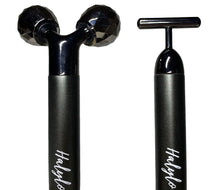 Load image into Gallery viewer, Halylo Face Roller Massage Tool Facial, Eyes, Neck, Body Massager Twin Pack - European Beauty by B