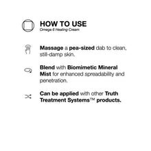 Cargar imagen en el visor de la galería, Truth Treatment Systems Omega 6 Healing Cream 15ml - European Beauty by B