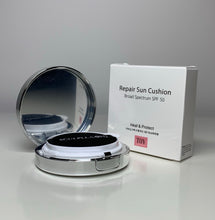 Load image into Gallery viewer, SCULPLLA H2 Repair Sun Cushion SPF 50 with Promoter Repair Eye Cream - European Beauty by B