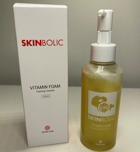 Skinbolic Vitamin Foam Daily Facial Oil Cleanser 150ml - European Beauty by B