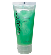 Load image into Gallery viewer, A tube of Epicuren Discovery Tropical Lave Body Cleanser with green and white label design, containing 2.5 Fl Oz of liquid.