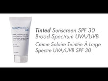 Load and play video in Gallery viewer, Glowbiotics Tinted Sunscreen SPF 30 Broad Spectrum UVA/UVB