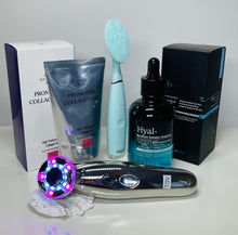 Load image into Gallery viewer, 4pc Package Time Master Pro LED with Collagen gel and Hyal Moisture Solution Ampoule - European Beauty by B