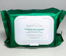 Cargar imagen en el visor de la galería, HydroPeptide HydroActive Cleanse Paños Limpiadores Micelares Antiarrugas + Detox