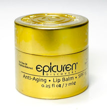 Cargar imagen en el visor de la galería, Epicuren Discovery Bálsamo labial antienvejecimiento SPF 15, 0.25 onzas líquidas