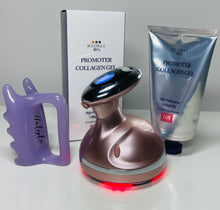 Cargar imagen en el visor de la galería, Rose Curve My Body for Face and Body 4-in-1 Ultrasonic Slimming Machine with Sculplla +H2 Promoter Collagen Gel 150g / 5oz - European Beauty by B