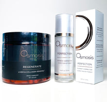 Load image into Gallery viewer, Osmosis +Wellness Regenerate Liver & Collagen Renewal With Free PERFECTION Pigment Corrector (NO COUPON)