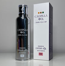 Cargar imagen en el visor de la galería, CAVIPLLA +O2  Premium Caviar Multi Serum  Caviar + PLLA + 4GF With Face roller massager - European Beauty by B