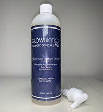 Cargar imagen en el visor de la galería, Glowbiotics Probiotic Acne Treatment Cleanser 16 oz - European Beauty by B