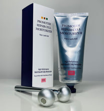 Cargar imagen en el visor de la galería, Sculplla +H2 Promoter Repair Cell Cream 200 ml with free face roller massager - European Beauty by B