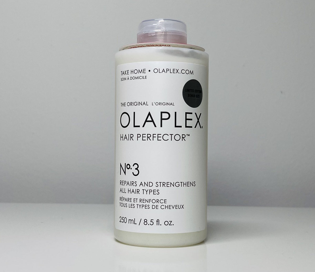 Olaplex No. hotsell 3 Hair Perfector Limited Edition Size