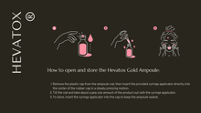 Load image into Gallery viewer, TOV Hevatox Gold Lifting Ampoule
