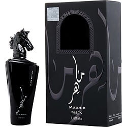 Maahir Black Edition By Lattafa Eau De Parfum 3.4 Oz Unisex