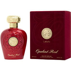 Opulent Red By Lattafa Eau De Parfum 3.4 Oz Unisex