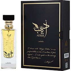 Lattafa Adeeb Eau De Parfum Spray (Unisex) By Lattafa - 2.7 oz Lattafa Adeeb Eau De Parfum Spray (Unisex) By Lattafa - 2.7 oz