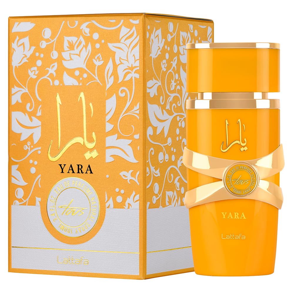 Yara Tous by Lattafa for Women Eau de Parfum Spray, 3.4oz