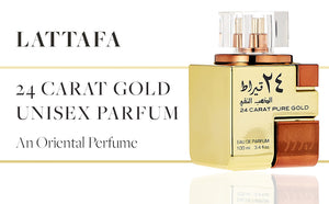 24 Carat Pure Gold By Lattafa Eau De Parfum 3.4 Oz Unisex