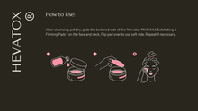 Load image into Gallery viewer, TOV Hevatox PHA/AHA Exfoliating &amp; Firming Pads
