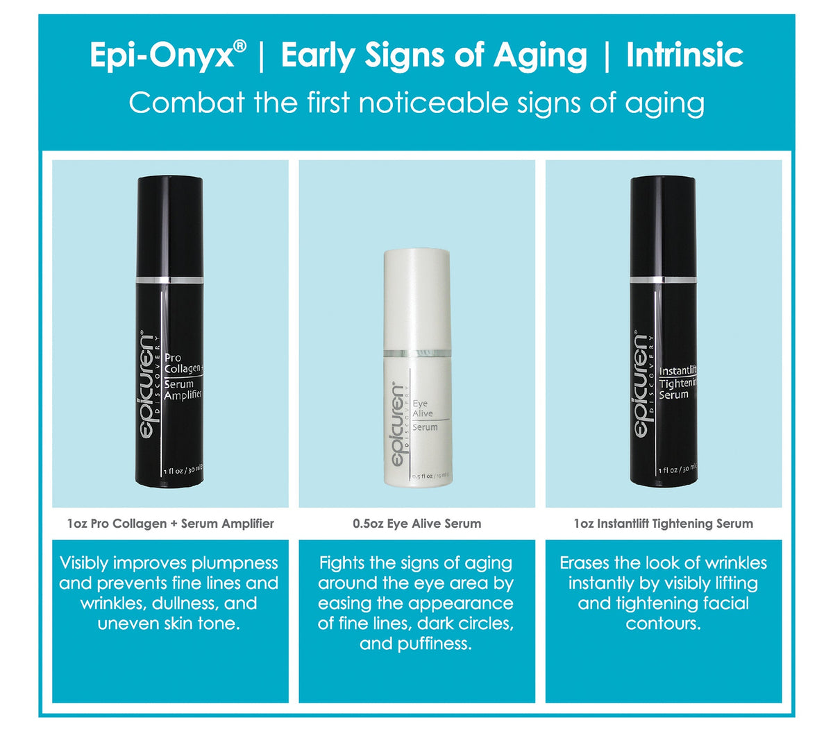 Epicuren Discovery Epi Onyx - Early Signs of Aging Kit | European ...