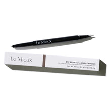 Load image into Gallery viewer, Le Mieux Eye Envy Dual Liner 2-In-1-Dual-Tipped Pencil &amp; Liquid Liner
