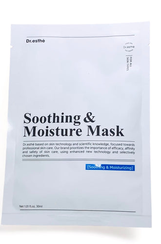 Dr.esthe Soothing & Moisture mask 1pc - European Beauty by B