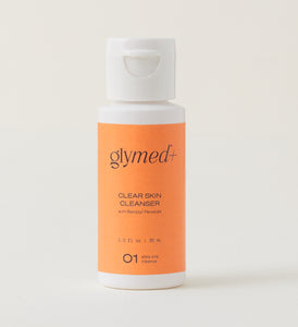 GlyMed+ Clear Skin Cleanser with Benzoyl Peroxide