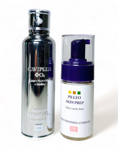 TOV CAVIPLLA +O2  Premium Caviar Multi Serum  Caviar + PLLA + 4GF 4 oz  With Free Pilleo Skin Prep - European Beauty by B