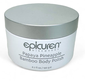 Epicuren Discovery Papaya Pineapple Bamboo Body Polish, 6.7 Fl Oz