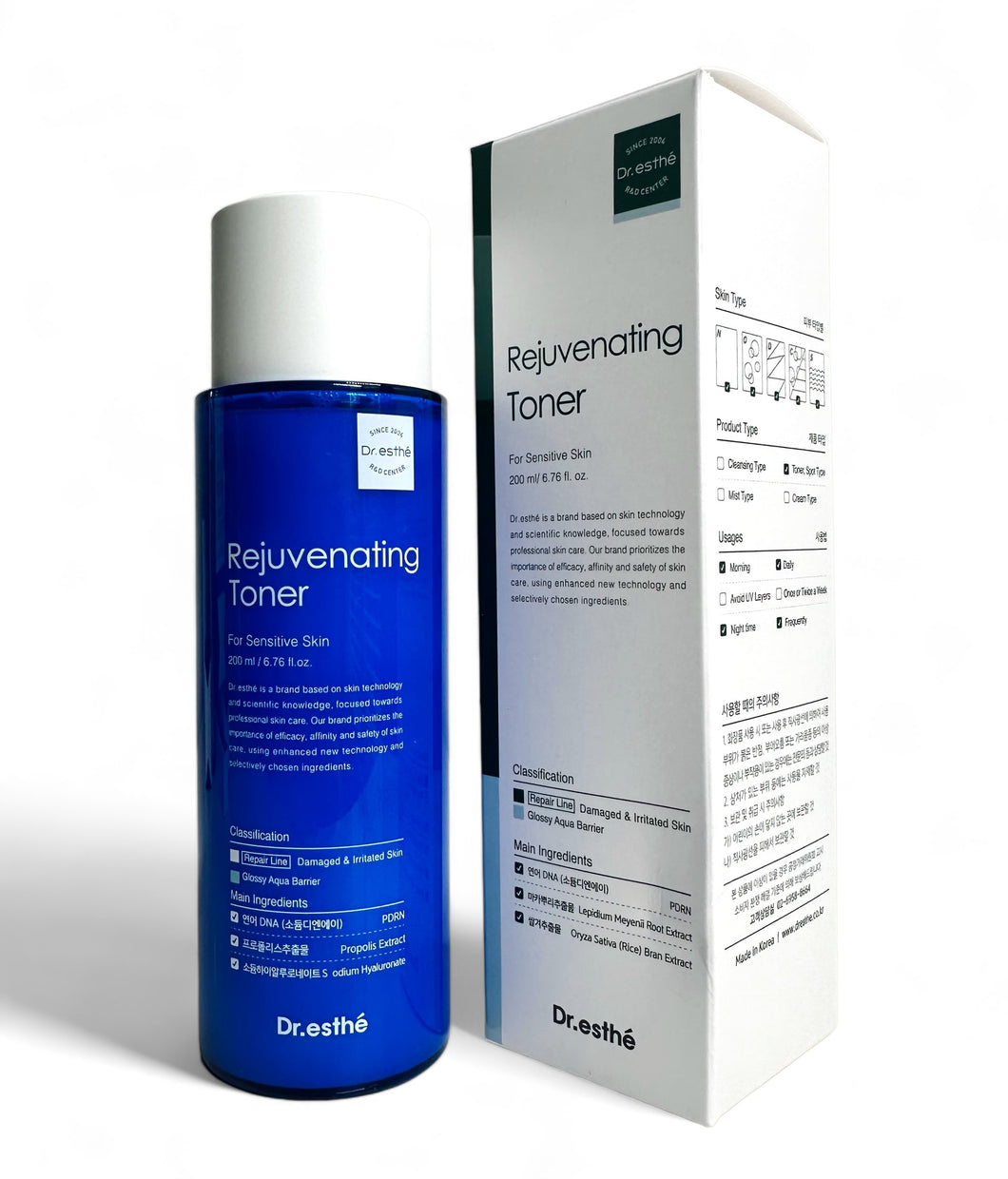 Dr.esthe Rejuvenating Toner 200ml Retail