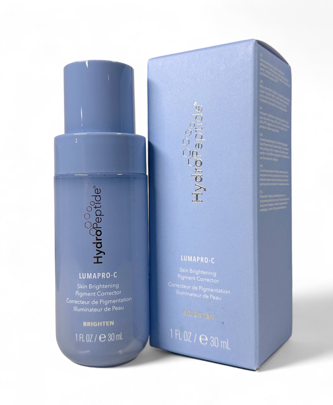 HydroPeptide LumaPro-C Suero facial Corrector de pigmento iluminador de la piel 1 fl oz