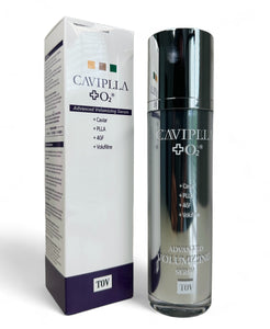 CAVIPLLA +O2  Premium Caviar Multi Serum  Caviar + PLLA + 4GF with Halyo Sonic Brush