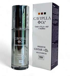 Caviplla O2 Premier Caviar Multi Serum New Formula with 4GF 30ml