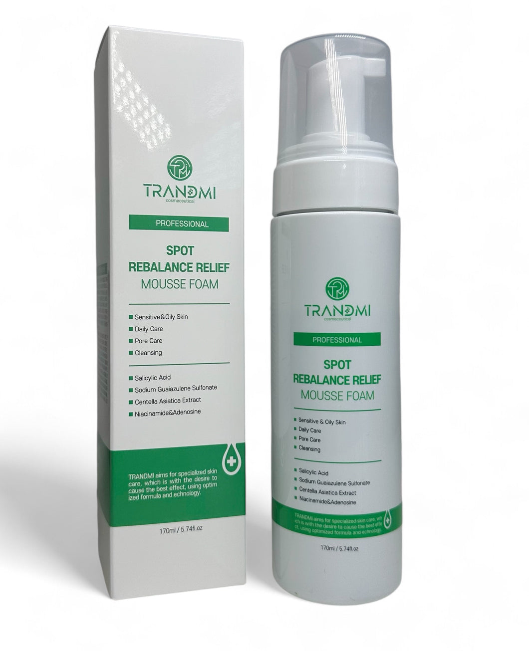 Trandmi Spot Rebalance Relief Mousse Foam