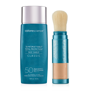 Colorescience Face Shield SPF 50 + Brush Custom Duo