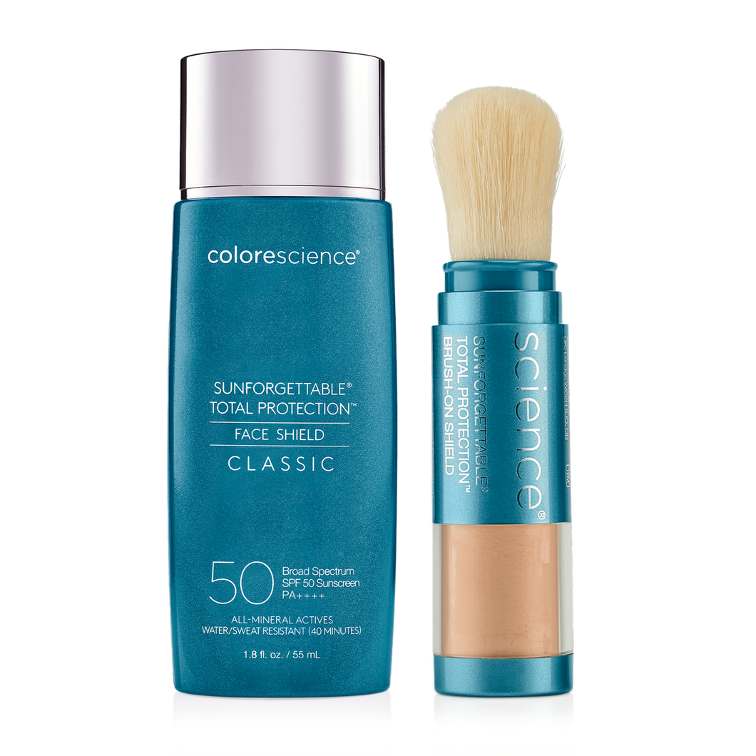 Colorescience Face Shield SPF 50 + Brush Custom Duo