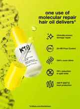 Cargar imagen en el visor de la galería, Aceite capilar reparador molecular biomimético K18 - 1 FL OZ / 30 ml
